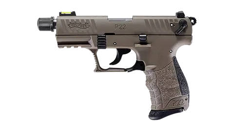 P22 3.42" Tactical FDE 10RD 22LR 0
